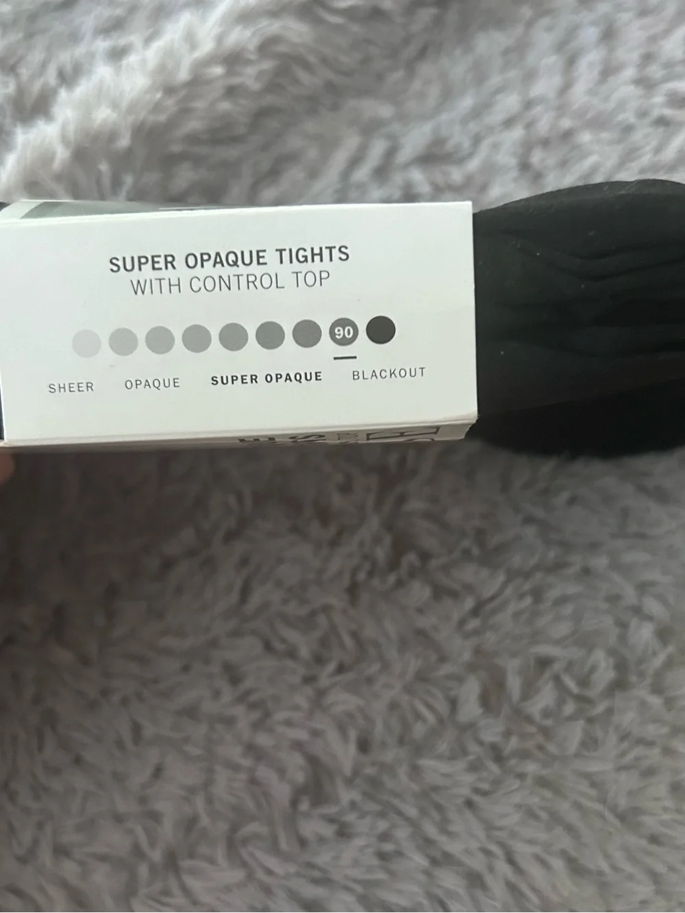 Bundle (2) Super Opaque Tights - Black - Office, Work, Business Casual, Fall